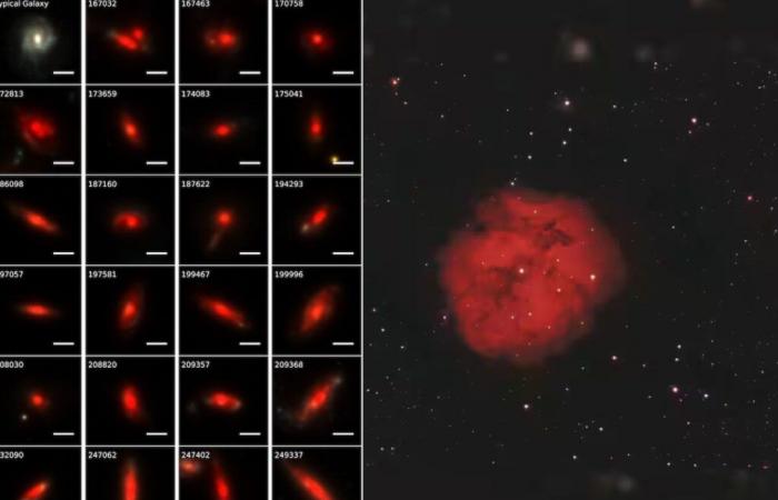 Atemberaubende Entdeckung der NASA: „Rote UFO-Galaxien“ stellen alles in Frage, was wir über den Weltraum wissen