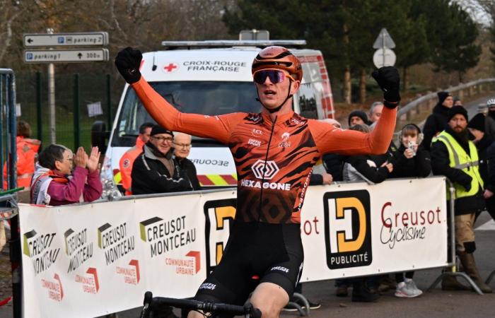 Cyclocross: William Millat vor seinem Bruder Adrien auf den Höhen von Le Creusot