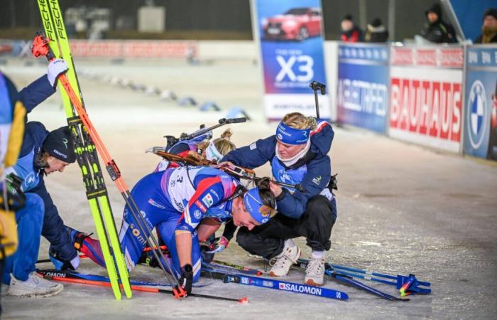 Biathlon | Julia Simon gibt ein Update zu ihrer linken Wade nach der Kontiolahti-Staffel: „Ich hoffe, es ist nur ein Krampf“ | Nordic Mag | Nr. 1 Biathlon