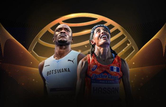 Letsile Tebogo und Sifan Hassan werden als Sportler des Jahres ausgezeichnet