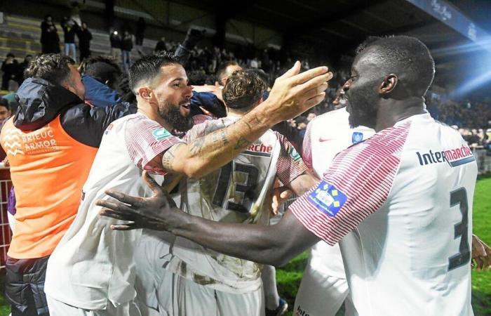 Coupe de France: Stade Briochin unentschieden gegen Ligue 1, Rennes in Bordeaux