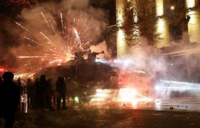 Tausende proeuropäische Demonstranten in Tiflis zum fünften Abend in Folge