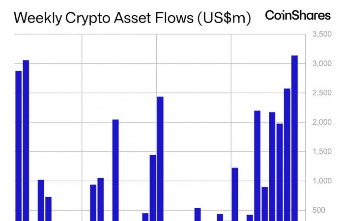 XRP verzeichnet rekordverdächtige Mittelzuflüsse in Höhe von 95 Millionen US-Dollar, während der XRP-ETF-Hype zunimmt