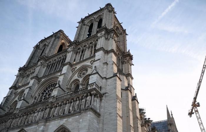 Tausende Polizisten und Gendarmen sowie Soldaten mobilisierten für die Wiedereröffnung von Notre-Dame