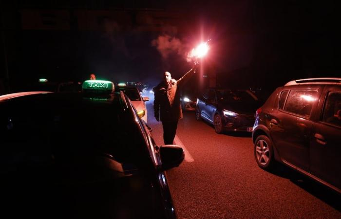 die A50 war voll, die Prozessionen starteten von Marseille aus