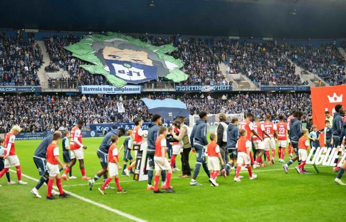 Ein 6-jähriger Le Havre-Fan wurde aus dem Stadion verbannt