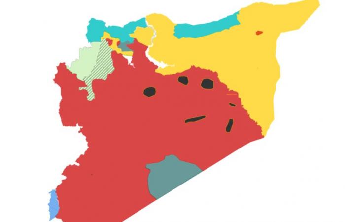 Kartierung, wer was in Syrien kontrolliert | Syriens Kriegsnachrichten