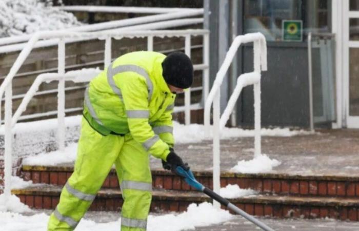 Großbritannien steht vor einem 411 Meilen breiten Schneesturm, von dem nur „drei Orte in England“ verschont bleiben