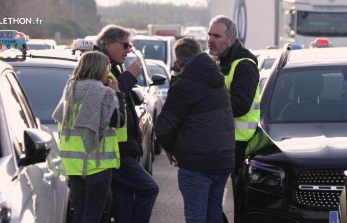 Taxidemonstration in Isère und an der Rhône: Straßen gesperrt