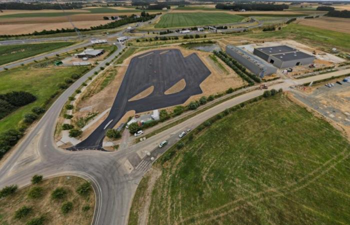 In Neuillé-Pont-Pierre denkt der Gewerbepark Polaxis mit Dentressangle größer