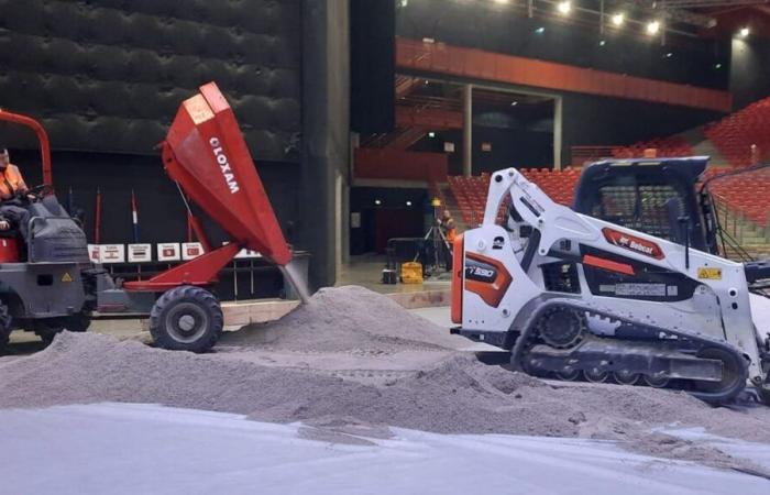 FOTOS – Dijon: Das Zénith verwandelt sich in eine riesige Bowlingbahn