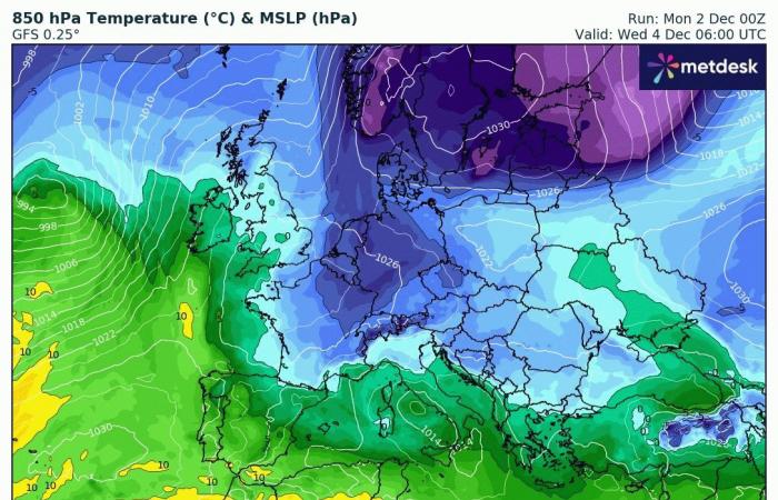 Rückkehr der Kälte am Ende der Woche in Frankreich? 12.02.2024