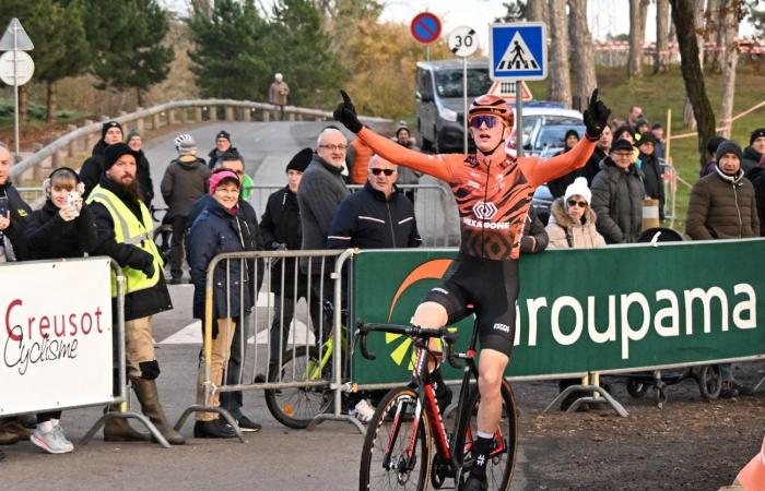 Cyclocross: William Millat vor seinem Bruder Adrien auf den Höhen von Le Creusot