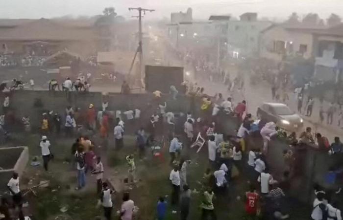 In Guinea wird ein Fußballspiel zum Blutbad