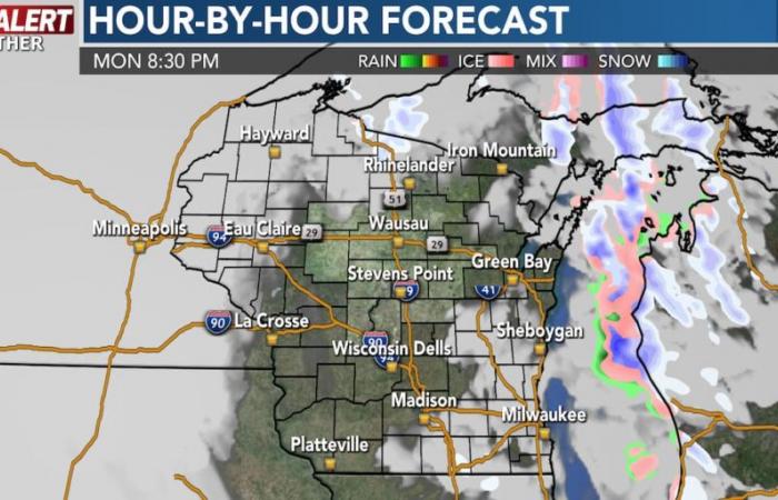 Seeeffekt-Schnee im Norden, später in dieser Woche noch mehr Schnee