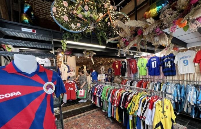 Fußball. Football Shirt Vintage und All Star Vintage Shop eröffnen vor Weihnachten ein Geschäft in Caen