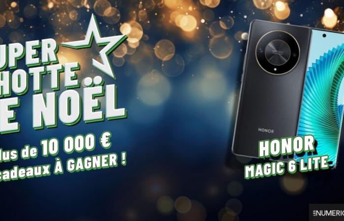 Super Christmas Hood #02: Spielen Sie und versuchen Sie, ein Honor Magic 6 Lite-Smartphone zu gewinnen