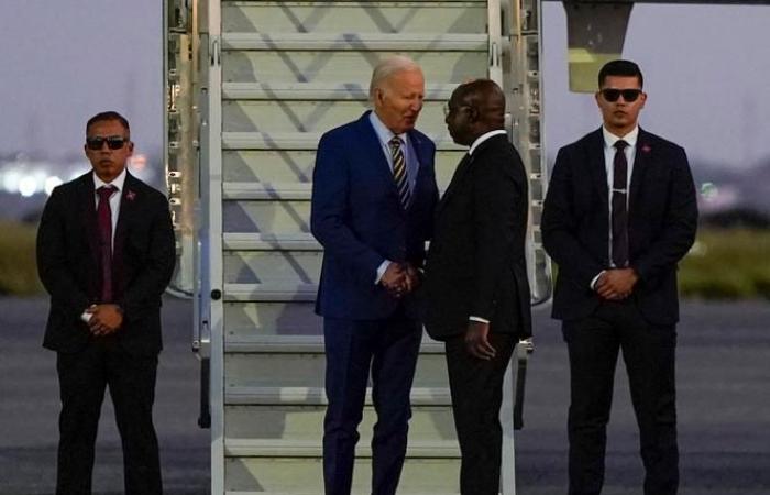 Joe Biden in Angola für seine einzige Afrikareise