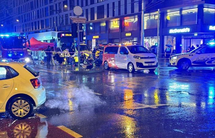 Verkehr in Genf: Eine Straßenbahn erfasst einen Passanten in Servette