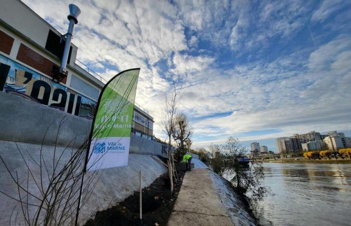 Nach dreijähriger Bauzeit ist die Baustelle am Ufer von Choisy-le-Roi fertiggestellt