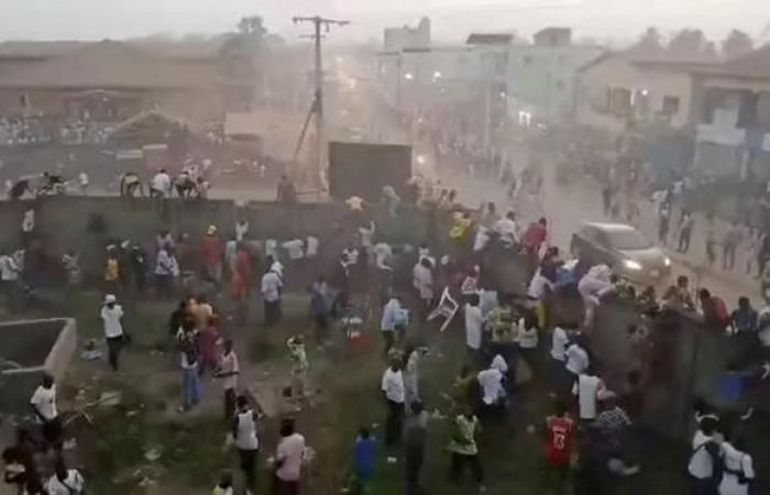 In Guinea wird ein Fußballspiel zum Blutbad