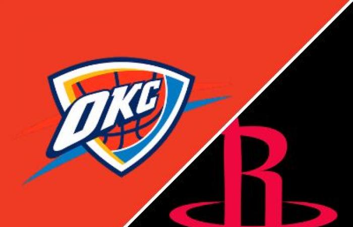 Rockets 119-116 Thunder (1. Dezember 2024) Spielrückblick