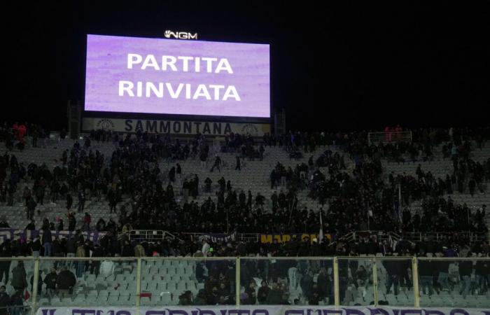 Fiorentina-Inter gesperrt. Napoli gewinnt, Juve blockt in Lecce