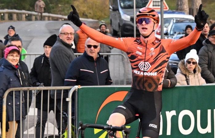 Cyclocross: William Millat vor seinem Bruder Adrien auf den Höhen von Le Creusot