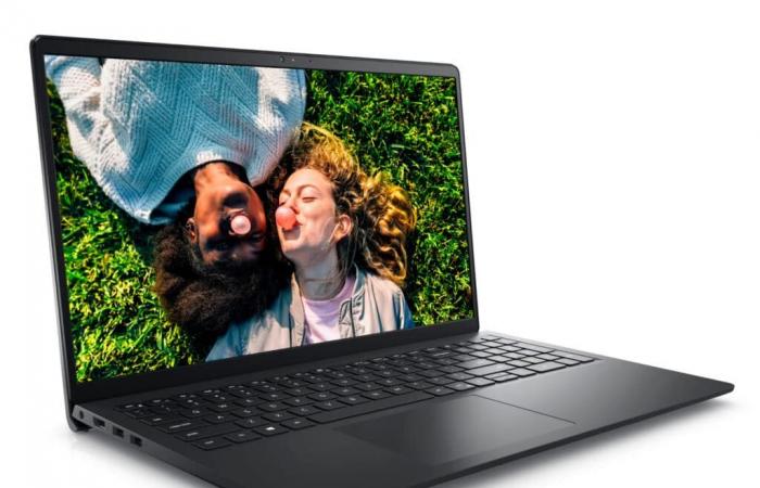 Black Friday 349 € Dell Inspiron 15 3520, preiswertes 15″ Full HD 120Hz dünnes und leichtes Ultrabook Schwarzer Laptop mit Intel Core i3 Hybrid für den täglichen Gebrauch