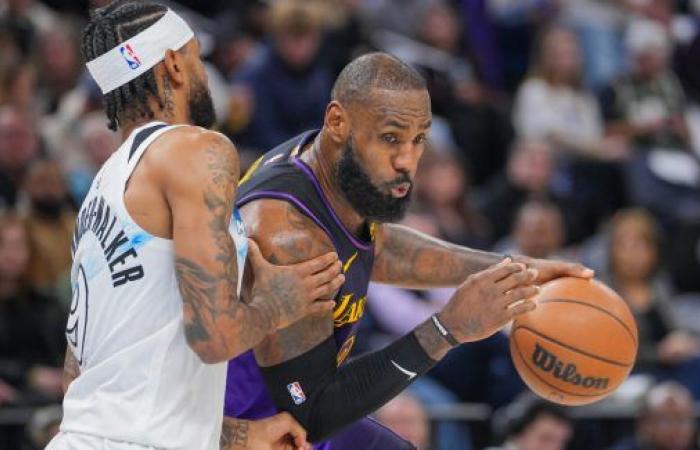 LeBron James und die Lakers werden von den Wolves gedemütigt • Basket USA