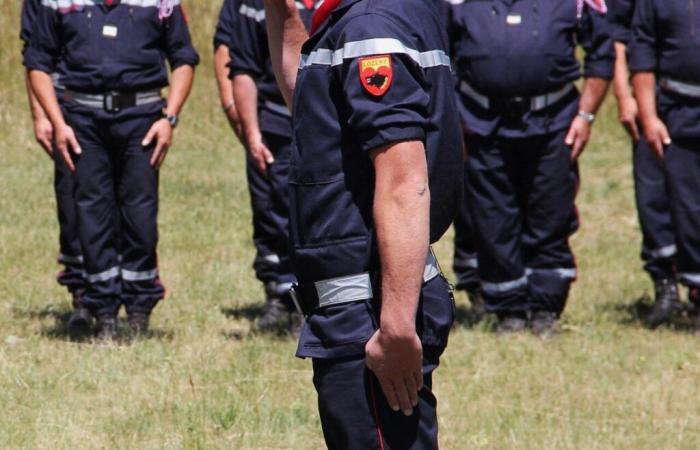 Die nette Geste der freiwilligen Feuerwehrleute, die in Lozère erschossen wurden