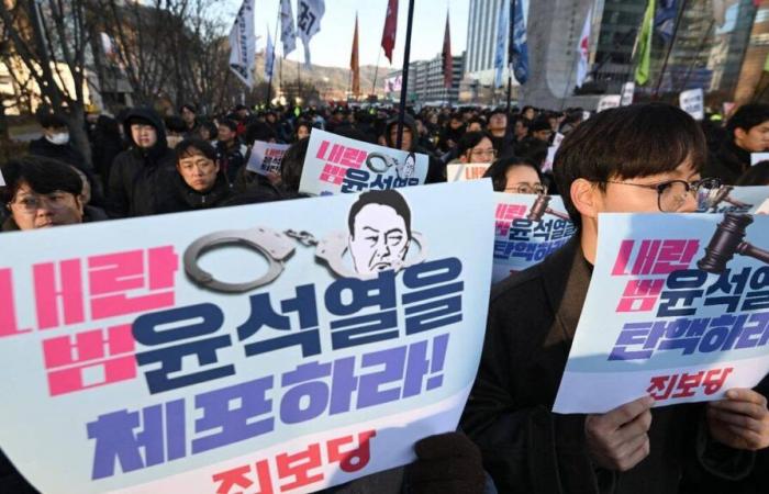 Südkorea. Streikaufruf, wütende Menschenmenge, internationale Reaktionen … Die neuesten Nachrichten