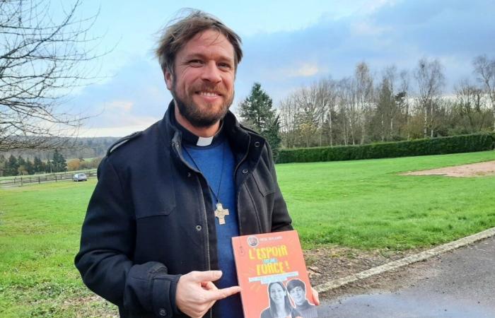 In der Normandie will der Social-Media-Starpriester mit seinem Buch Leben retten