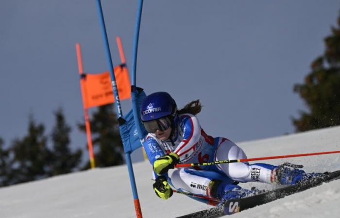 Ski Alpin – Europacup. Loïs Abouly holt in Zinal ihr erstes Podium!