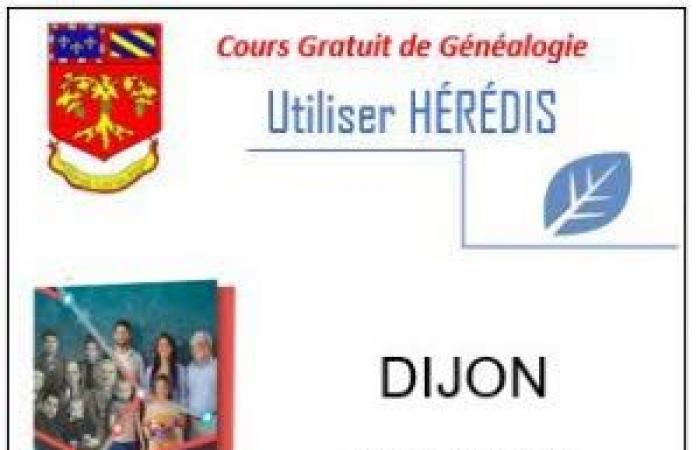 Cote d’Or Genealogical Circle Course: Heredis-Software: Treffen, Konferenz in Dijon