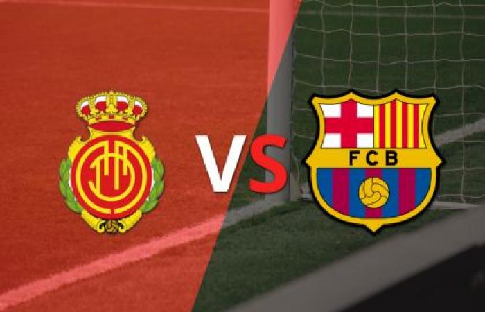 Das Spiel zwischen Mallorca und Barcelona beginnt im Mallorca-Son-Moix-Stadion | Spanische Liga