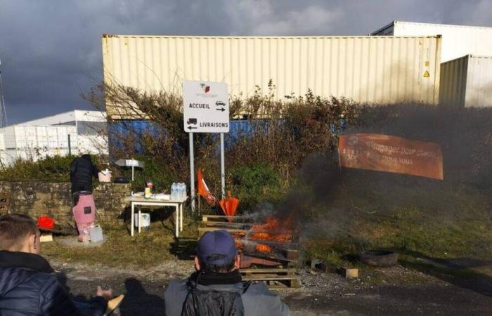 Siebter Streiktag bei Oxymontage in Saint-Divy