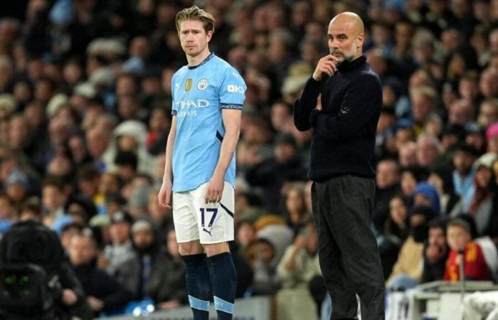 Wasser im Gas zwischen Pep Guardiola und Kevin de Bruyne?