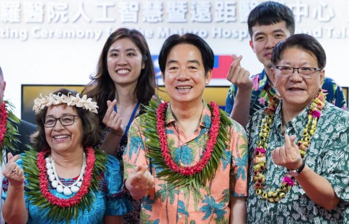 Der taiwanesische Präsident setzt seine von China kritisierte Pazifikreise auf den Marshallinseln fort