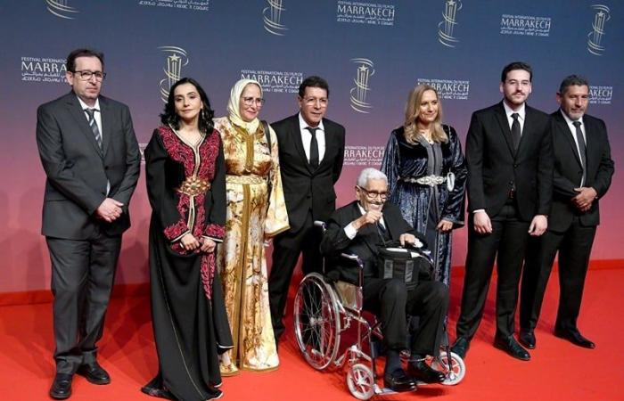 Eine Legende, die auf dem Internationalen Filmfestival von Marrakesch gefeiert wird