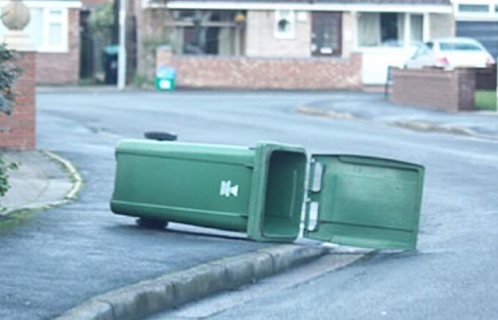 Wetterwarnung mit starker Wind- und Regenvorhersage für Wrexham