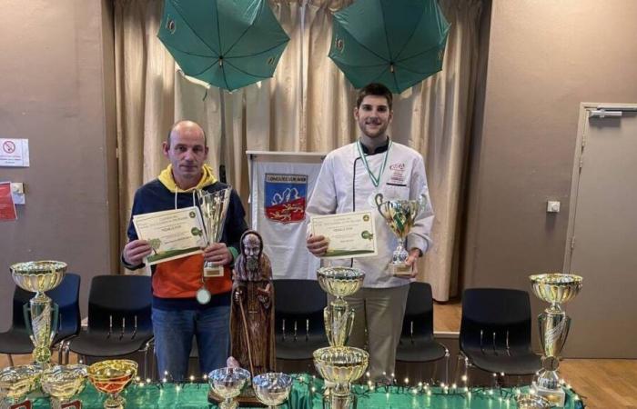 Im Alter von 20 Jahren gewann er die Goldmedaille beim Galantine-Wettbewerb in Longues-sur-Mer.