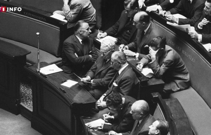 Der Tag, an dem im Jahr 1962 die Regierung der Fünften Republik durch einen Misstrauensantrag gestürzt wurde