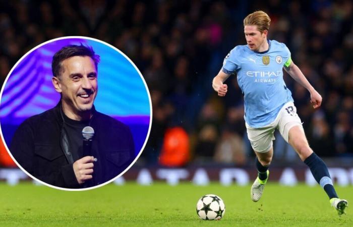 Gary Neville fragt sich, ob Man City eine neue Situation mit Joao Cancelo haben könnte, während er Januar behauptet