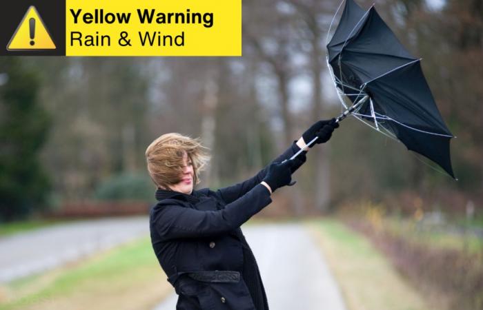 Die Küste von Yorkshire bereitet sich dieses Wochenende auf starken Wind und heftigen Regen vor