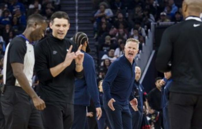 Für Steve Kerr ist eine Strafe unvermeidlich, nachdem er die NBA-Schiedsrichter mit deutlichen Worten angegriffen hat