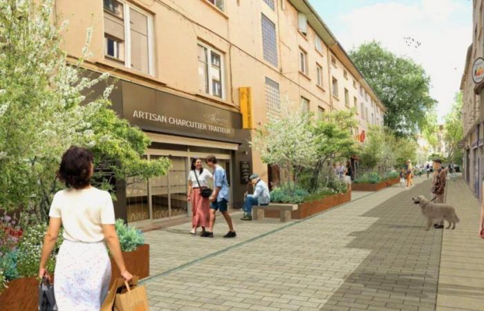 So wird die Rue Victor-Hugo im Sommer 2025 aussehen