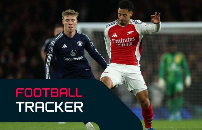 Football Tracker: Arsenal empfängt United; Man City, Liverpool und Real Madrid in Aktion