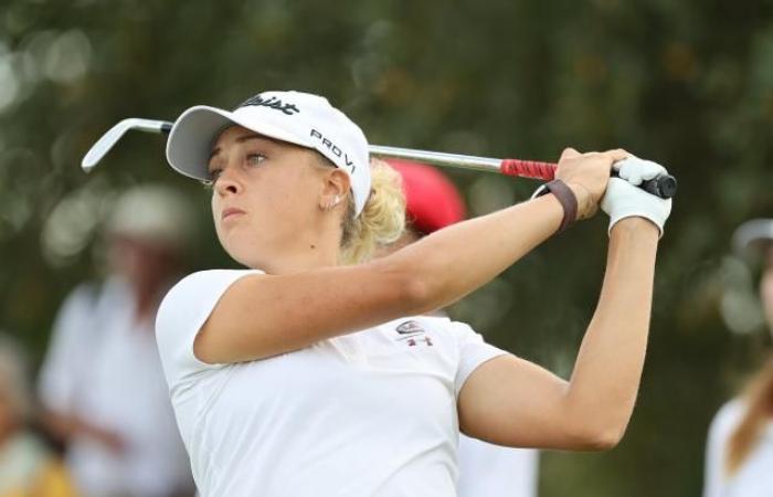 Pauline Roussin-Bouchard ist in der LPGA Q-Series unwiderstehlich, Adela Cernousek auf Platz 12