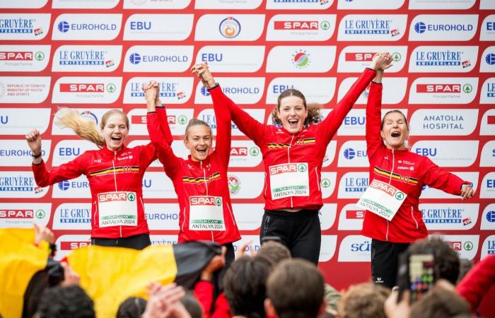 Zwei gemeinsame Medaillen für Belgien bei der Cross-Country-Europameisterschaft in Antalya: „Als kleines Land ist es nicht so einfach“